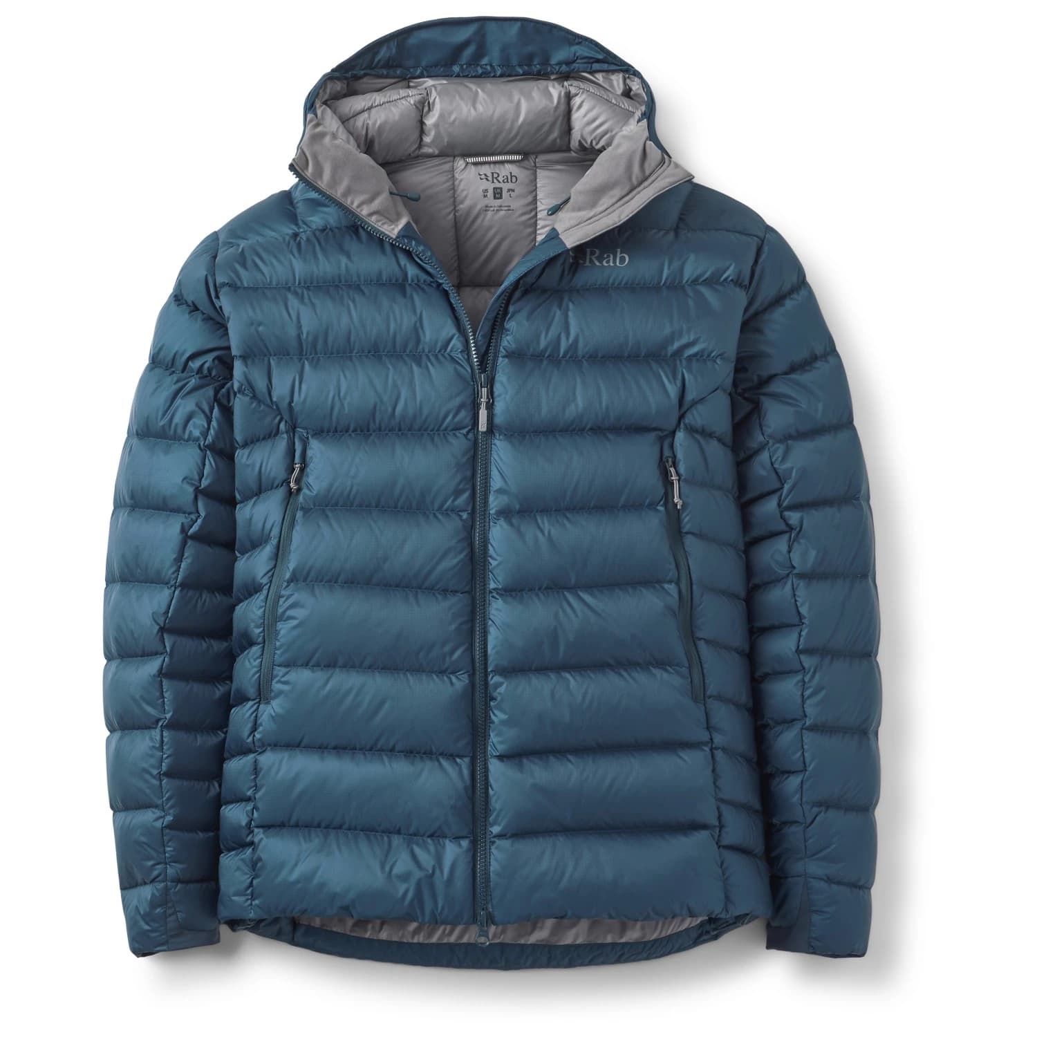 Пухено яке Rab Electron Pro Hoody Down jacket - Tempest Blue