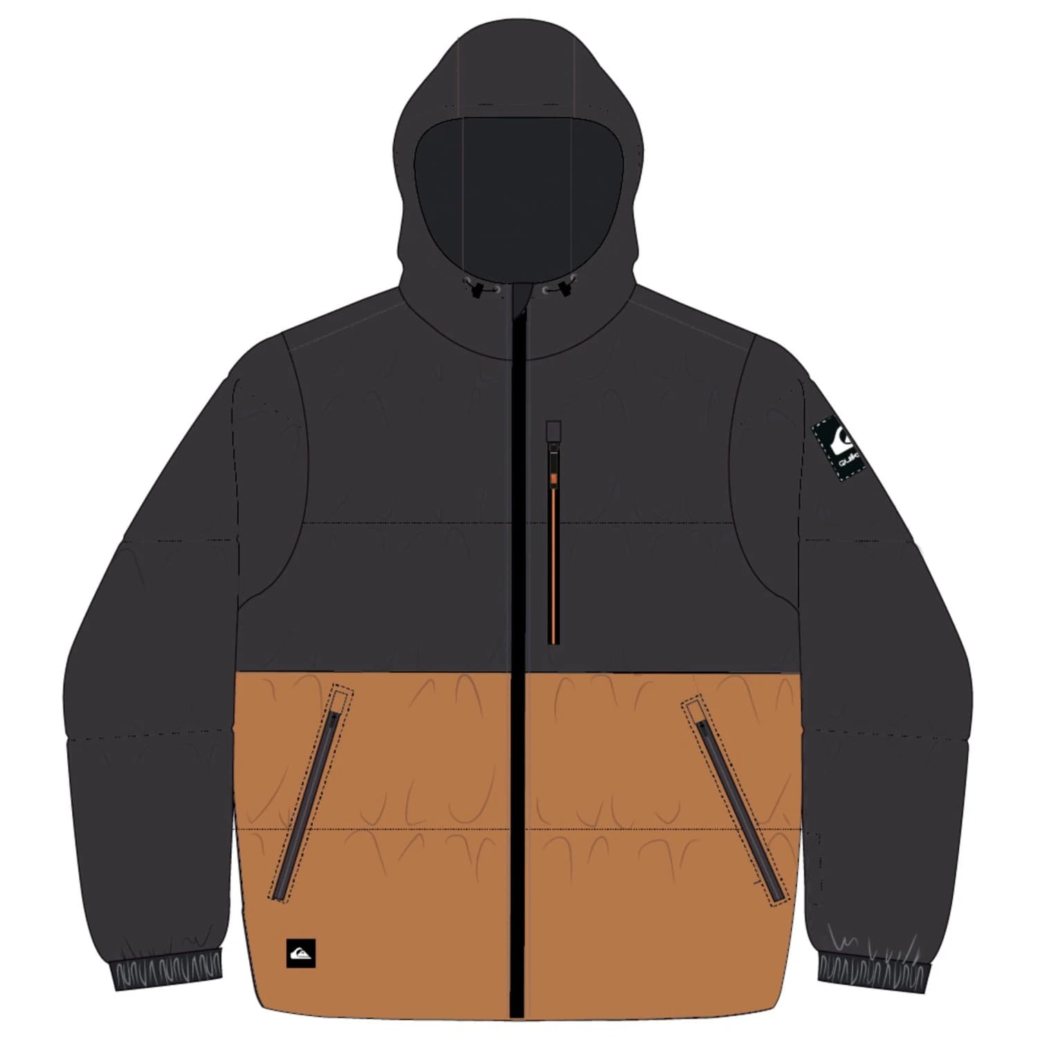 Мъжко ски яке Quiksilver Highland Jacket Ski jacket - Almond