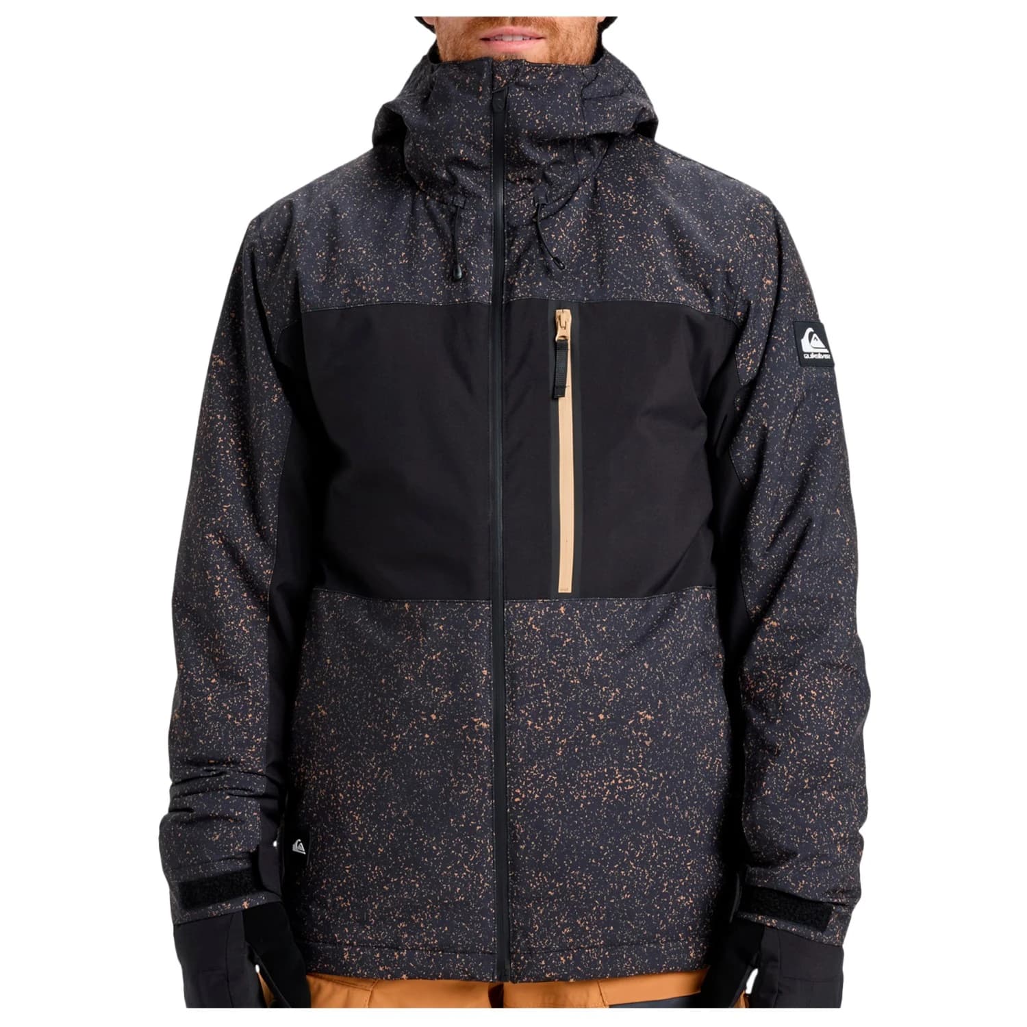Мъжко ски яке Quiksilver Sycamore Printed Jacket Ski jacket - Mountain Static / True Black