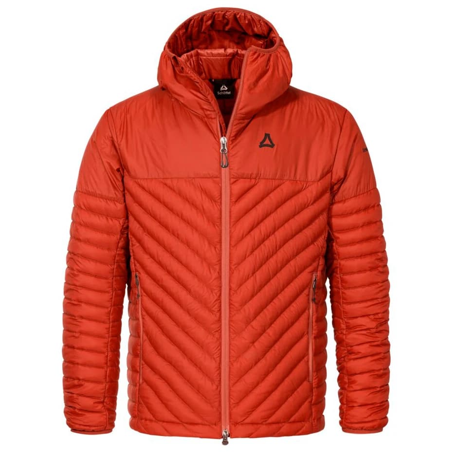Мъжко пухено яке Schöffel Down Jacket Cascata Down jacket - Dark Crabapple