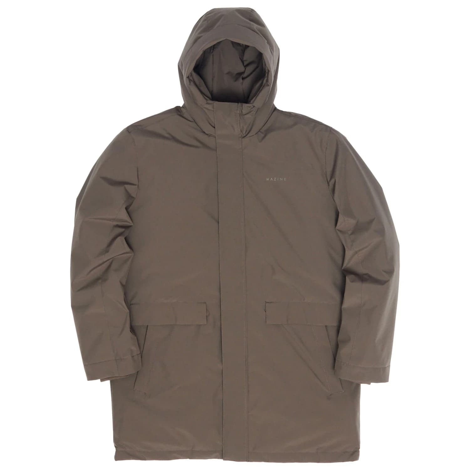 Мъжко яке парка Mazine Padded Parka - Olive Brown