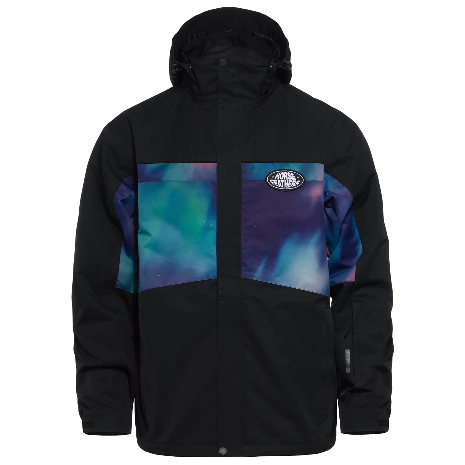 Ски яке Horsefeathers Morris Jacket Ski jacket - Black / Aurora