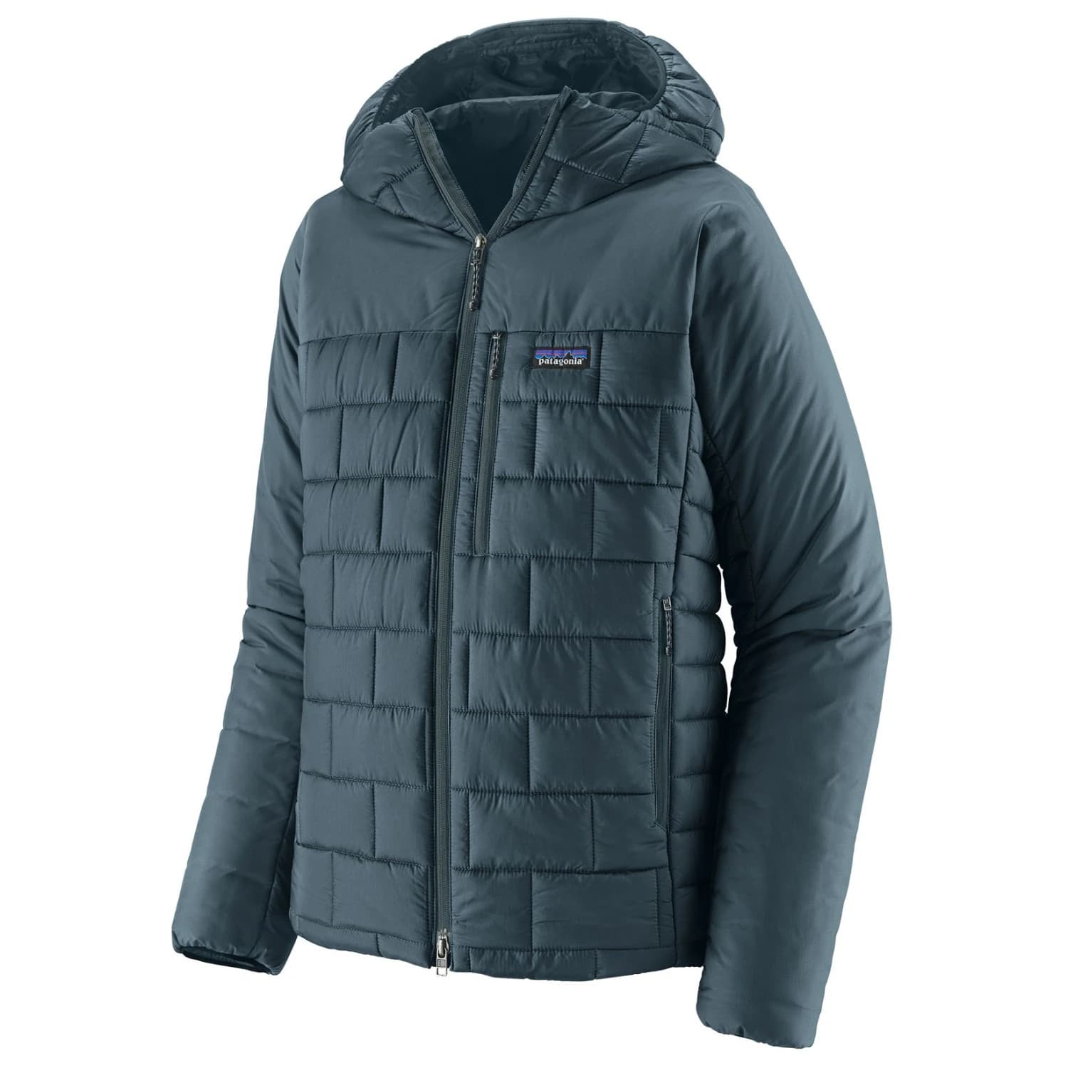 Мъжко синтетично яке Patagonia Hi-Loft Nano Puff Hoody Synthetic jacket - Summit Blue