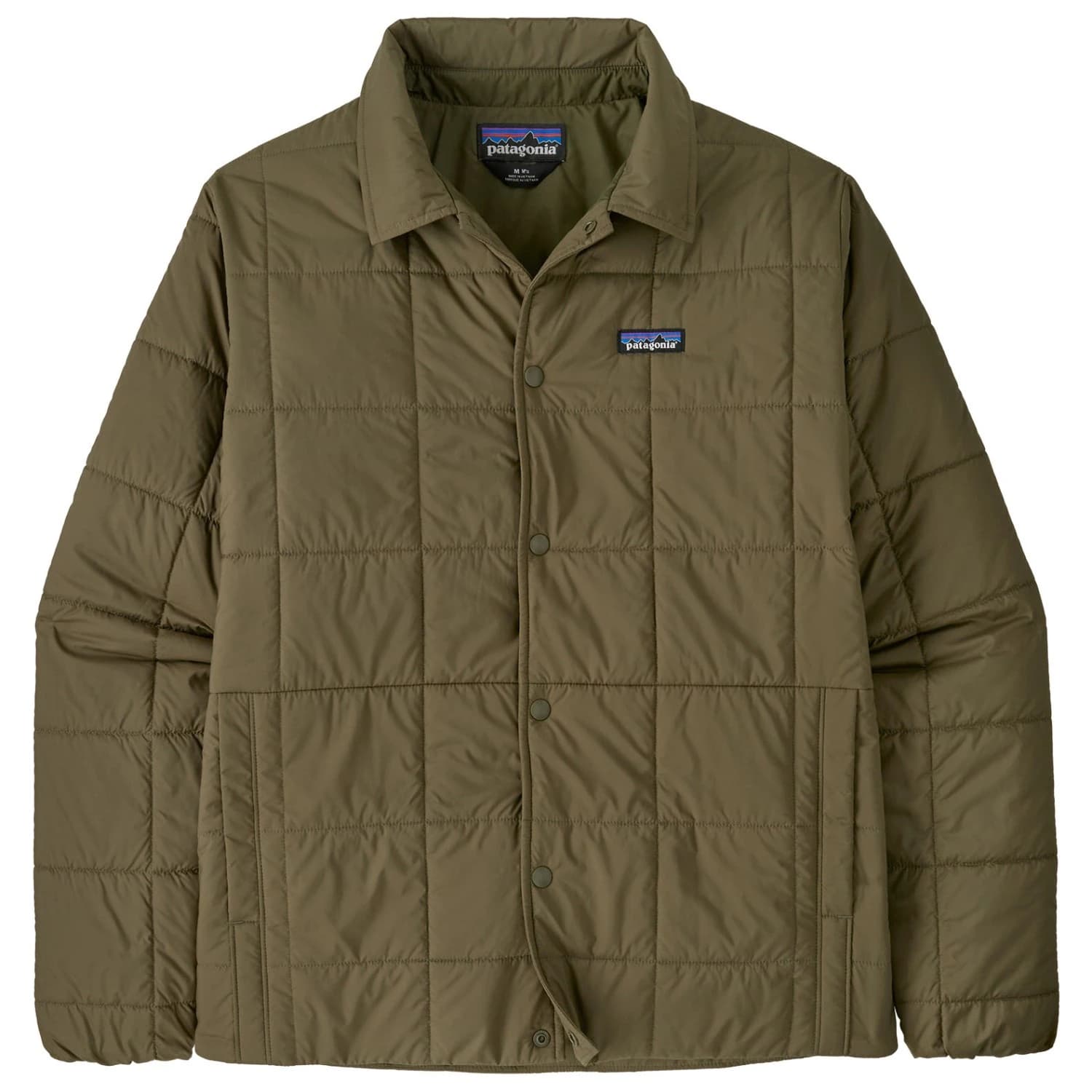 Мъжко ежедневно яке Patagonia Light Gust Shirt Jacket Synthetic jacket - Basin Green