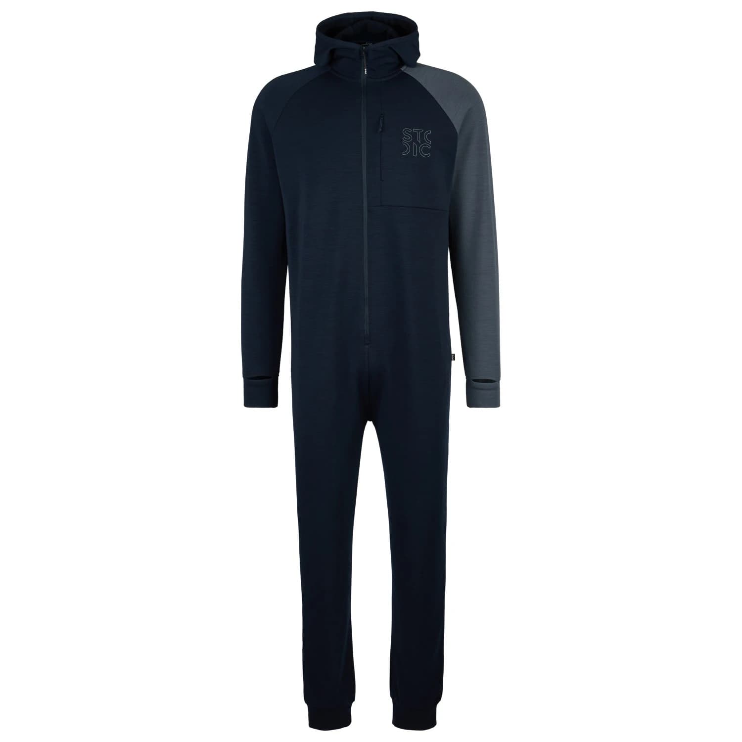 Цял костюм Stoic MerinoFleece270 LannaSt. One Suit Overall - Dark Navy / Ink Grey