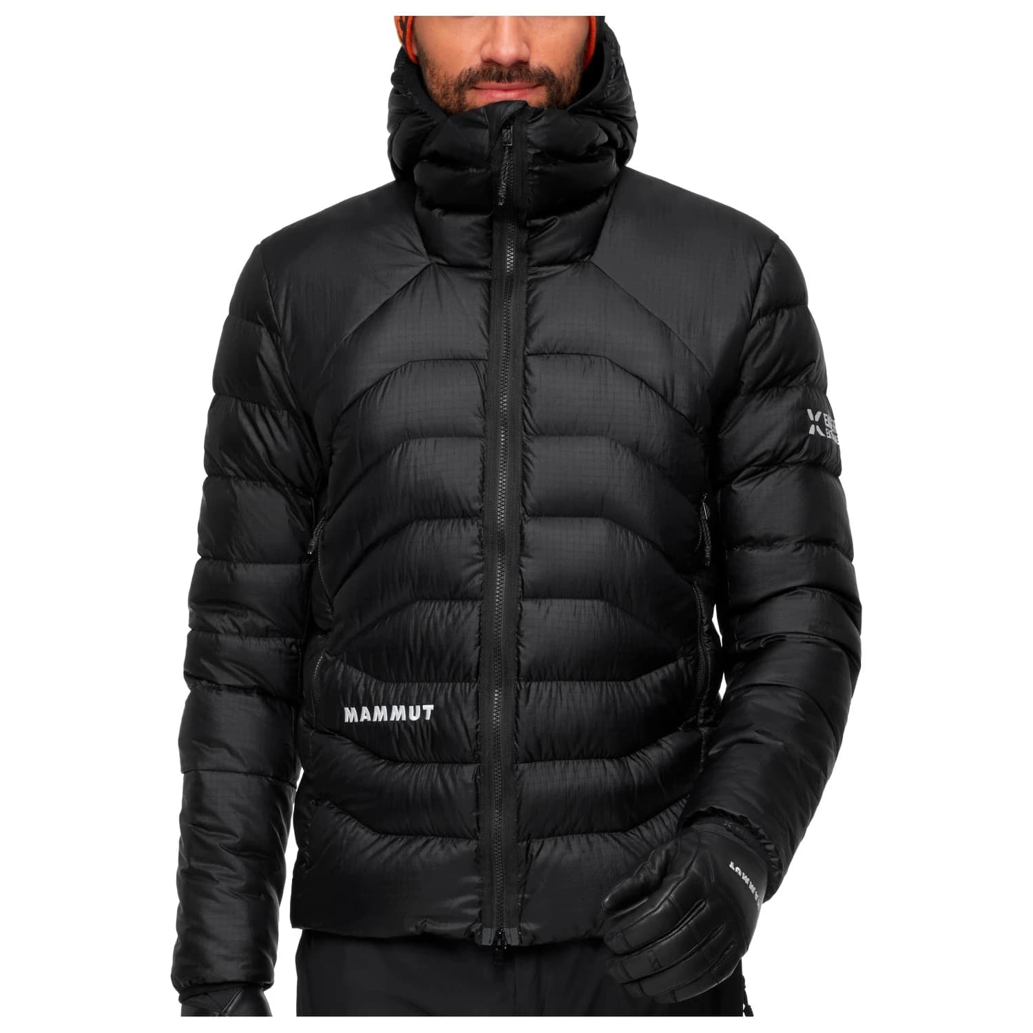 Пухено яке Mammut Eiger Nordwand Light Down Insulation Hooded Jacket Down jacket - Black