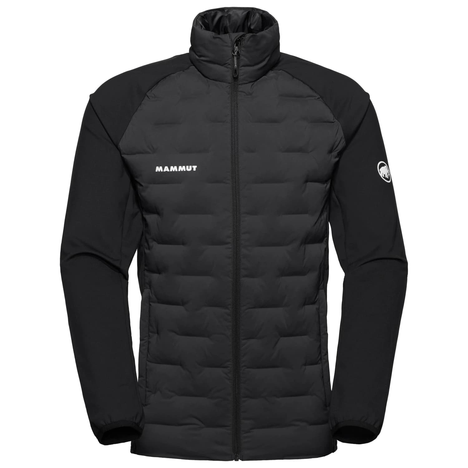 Мъжко синтетично яке Mammut Sender Insulation Hybrid Jacket Synthetic jacket - Black