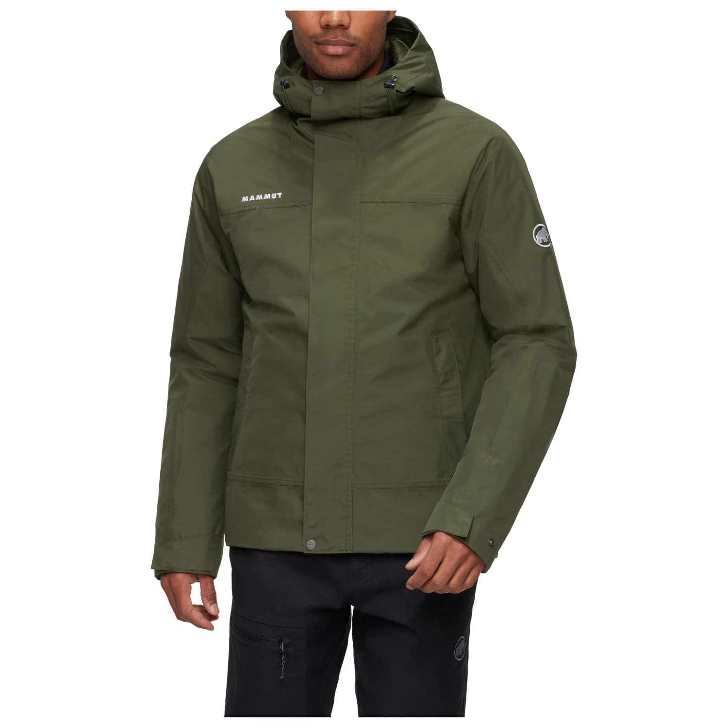 Мъжко зимно яке Mammut Treeline Hardshell Thermo Hooded Jacket Winter jacket - Dark Marsh