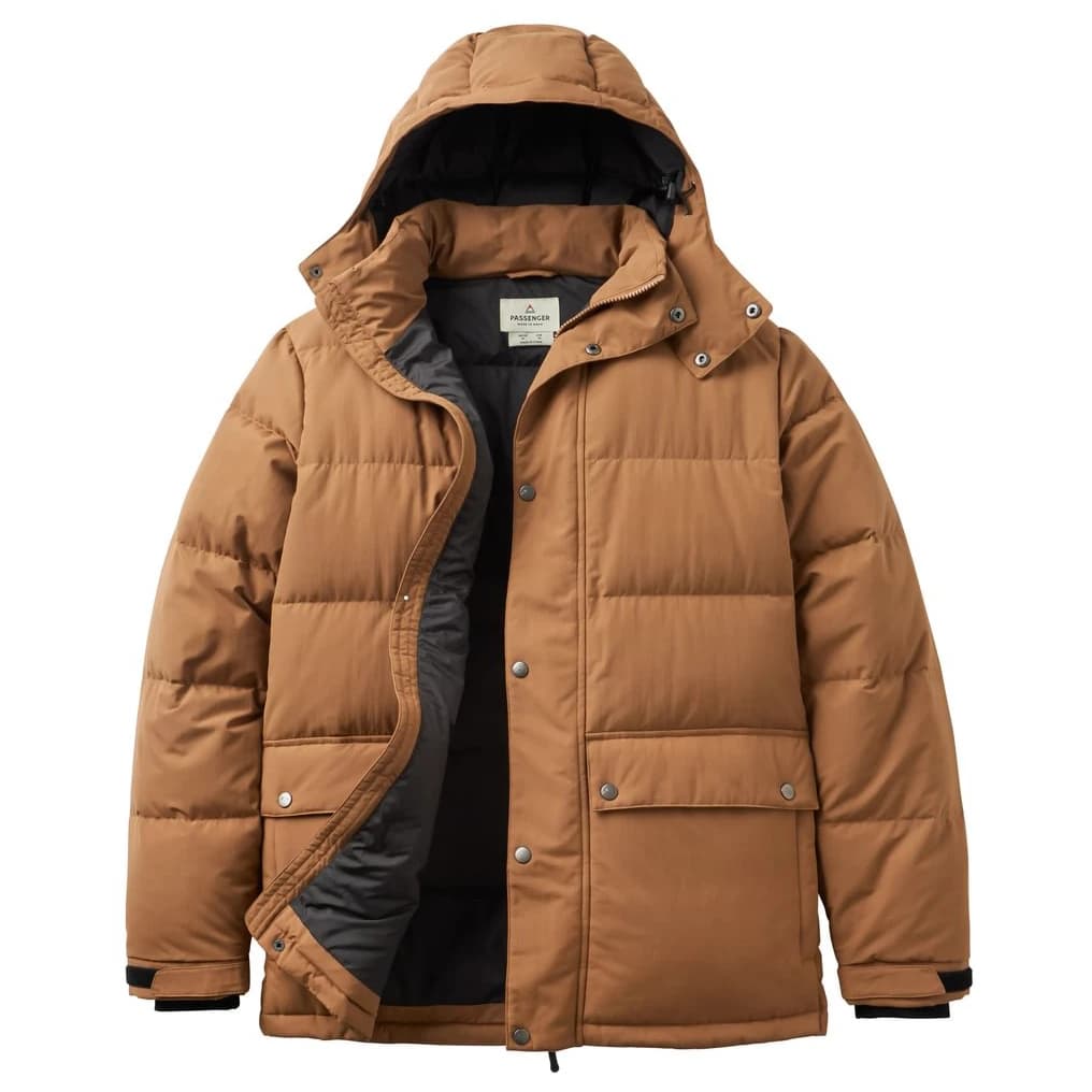 Мъжко зимно яке Passenger Grounded Insulated Jacket Winter jacket - Toffee