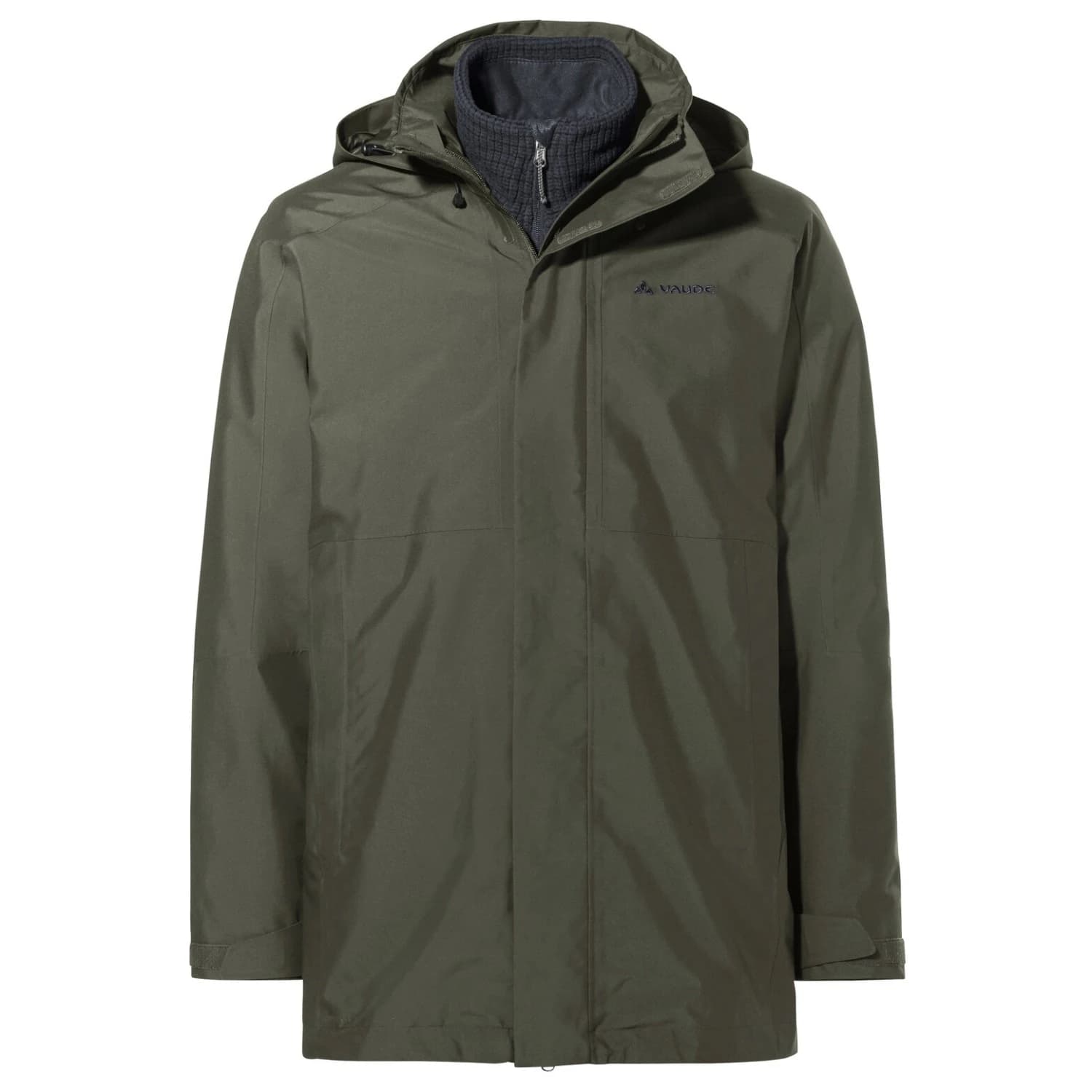 Мъжко 3-в-1 яке Vaude Idris 3in1 Parka IV 3-in-1 jacket - Khaki