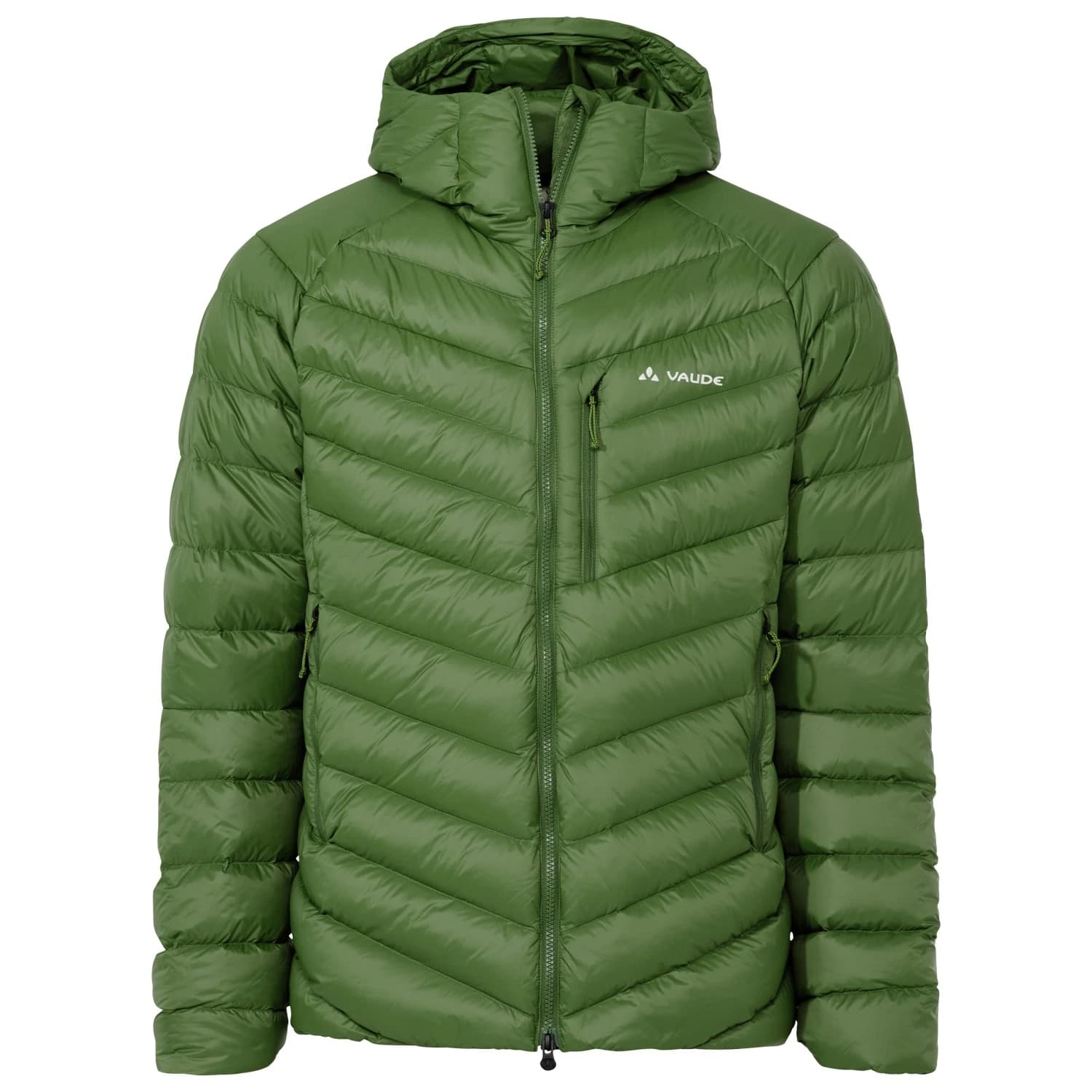 Пухено яке Vaude Monviso Down Hooded Jacket Down jacket - Thyme