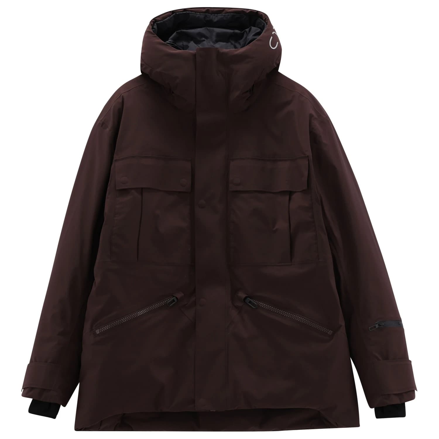 Мъжко ски яке Cmp Jacket Fix Hood with Chest Pockets Ski jacket - Wine