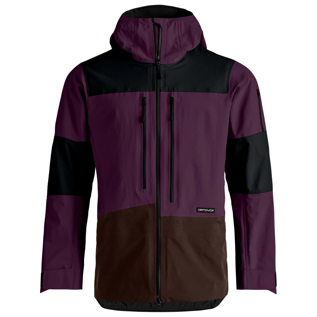 Мъжко ски яке Ortovox Ravine Free 3L Jacket Ski jacket - Dark Wild Berry