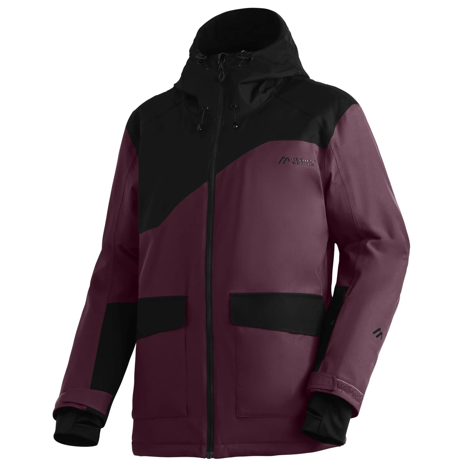Мъжко ски яке Maier Sports Ovindoli Ski jacket - Rich Soil / Black