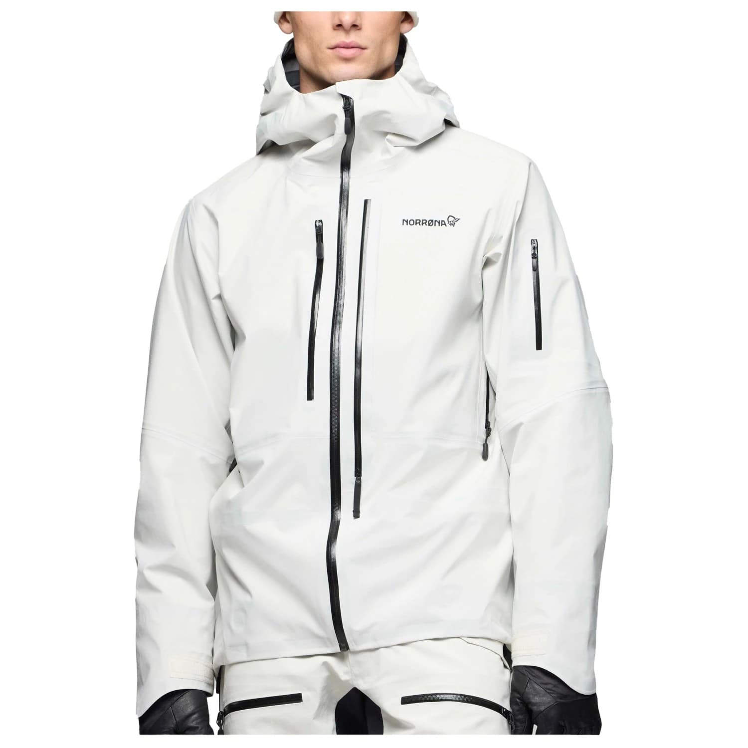 Мъжко ски яке Norrøna Lofoten GORE-TEX Pro Jacket Ski jacket - Whisper White
