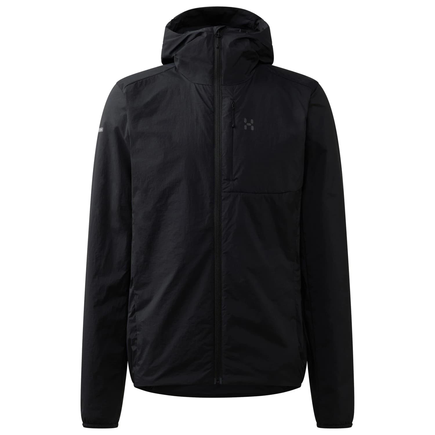 Мъжко синтетично яке Haglöfs L.I.M Mimic Barrier Hood Synthetic jacket - True Black