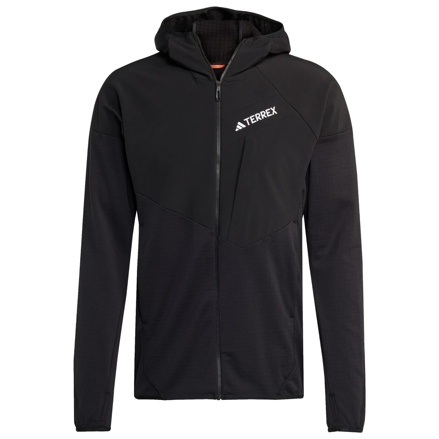 Мъжко синтетично яке adidas Terrex TRK Hybrid Fleece Synthetic jacket - Black