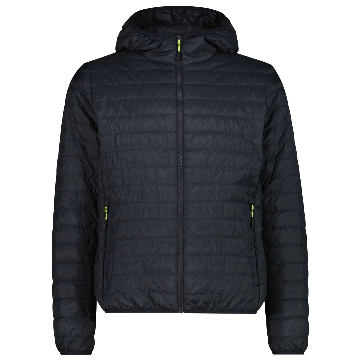 Мъжко синтетично яке CMP Padded Jacket Fix Hood Synthetic jacket - Antracite / Mela