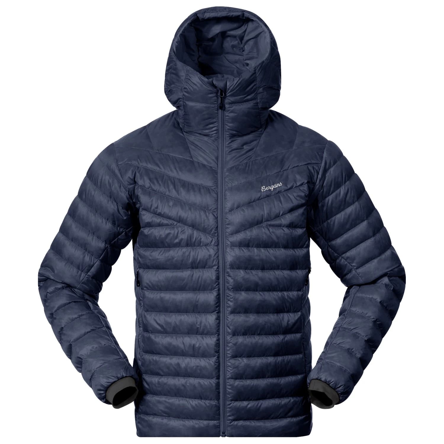 Мъжко пухено яке Bergans Rabot Light Down Jacket Hood Down jacket - Navy Blue