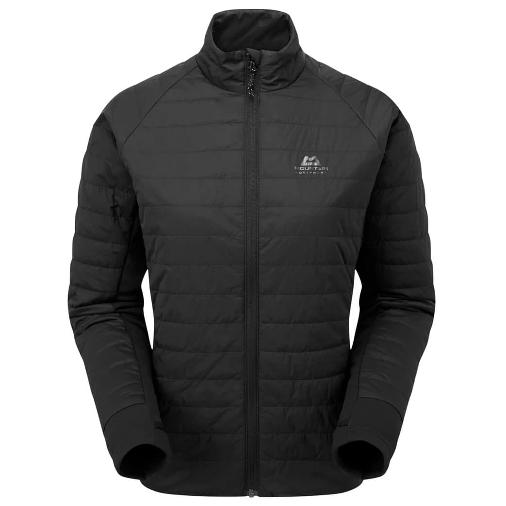Дамско синтетично яке Mountain Equipment Women's Fractal Jacket Hybrid jacket - Black