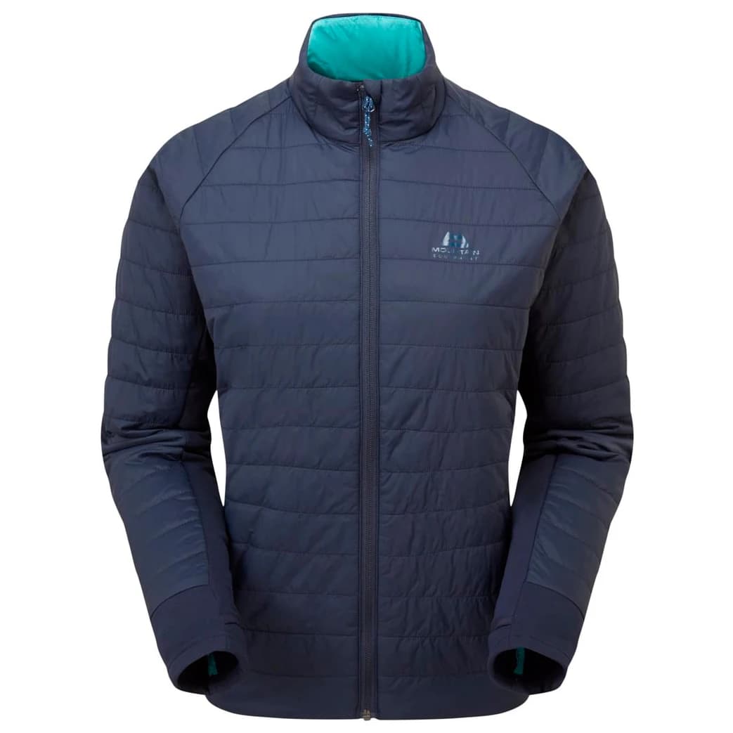 Дамско синтетично яке Mountain Equipment Women's Fractal Jacket Hybrid jacket - Cosmos