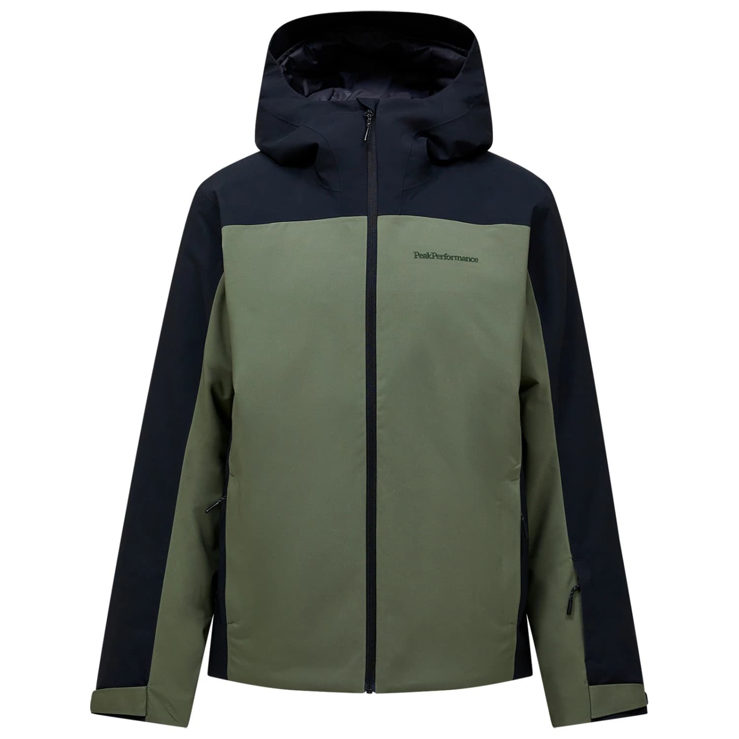 Ски яке Peak Performance Maroon Blocked Insulated Ski jacket - Pine Needle / Black