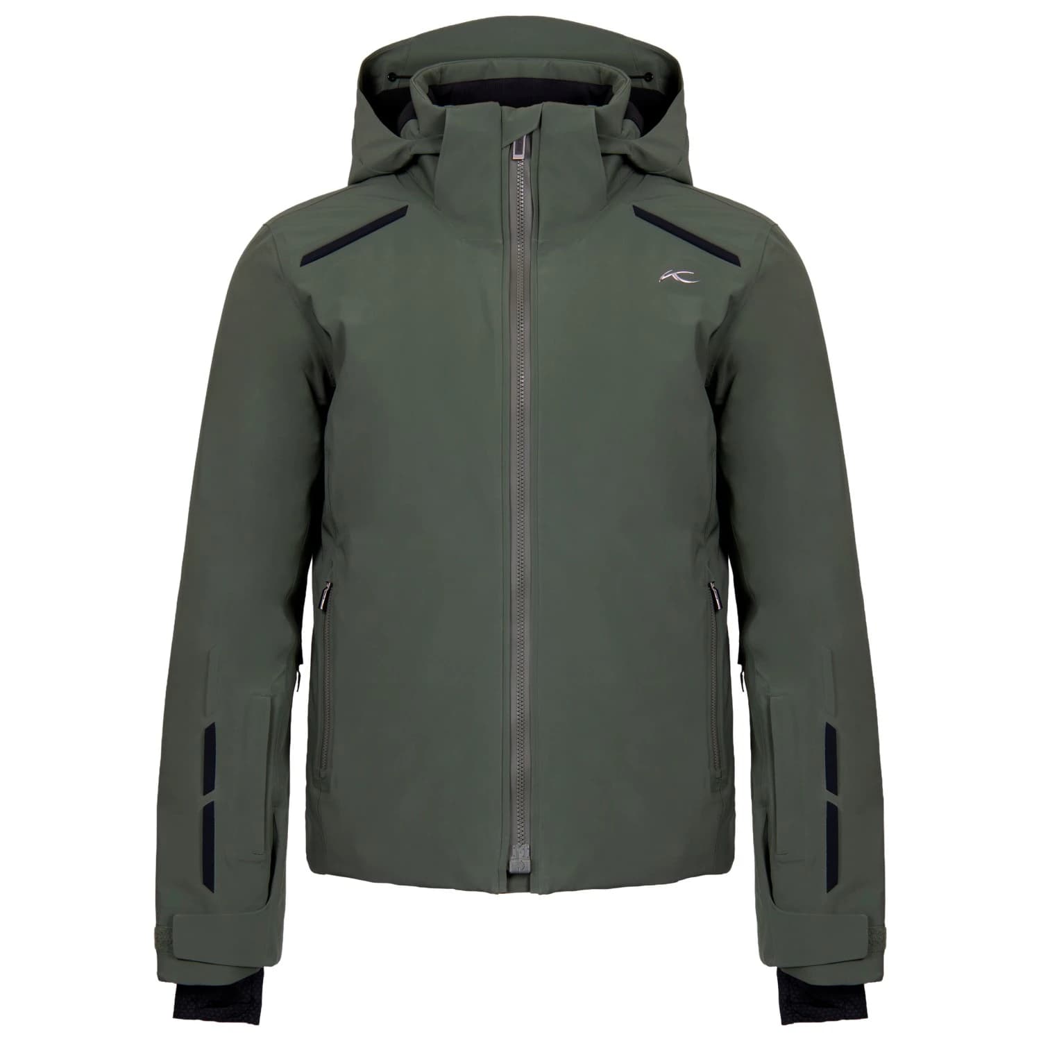 Ски яке Lasse Kjus Cirque Jacket Ski jacket - Green Slate / Black