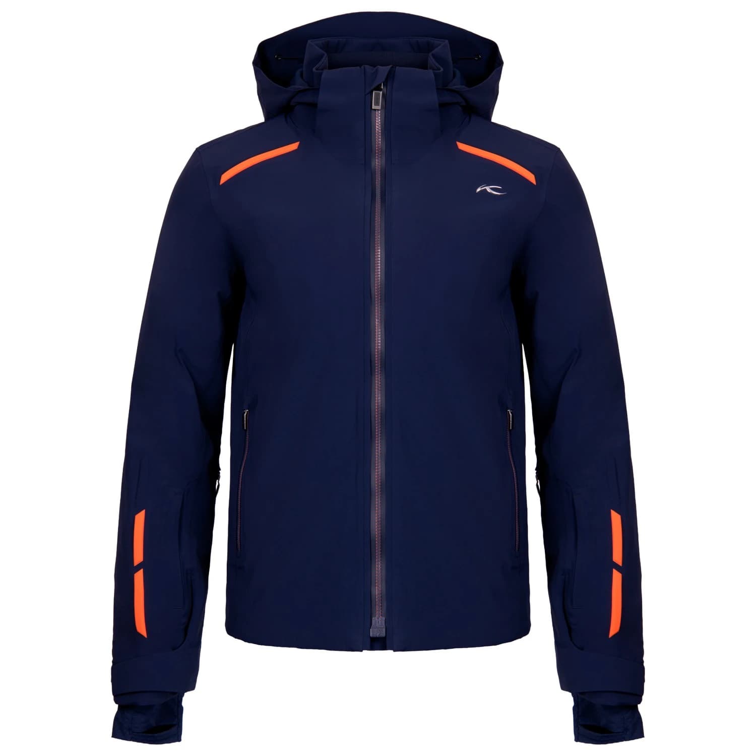 Ски яке Lasse Kjus Cirque Jacket Ski jacket - Kjus Navy / Kjus Orange