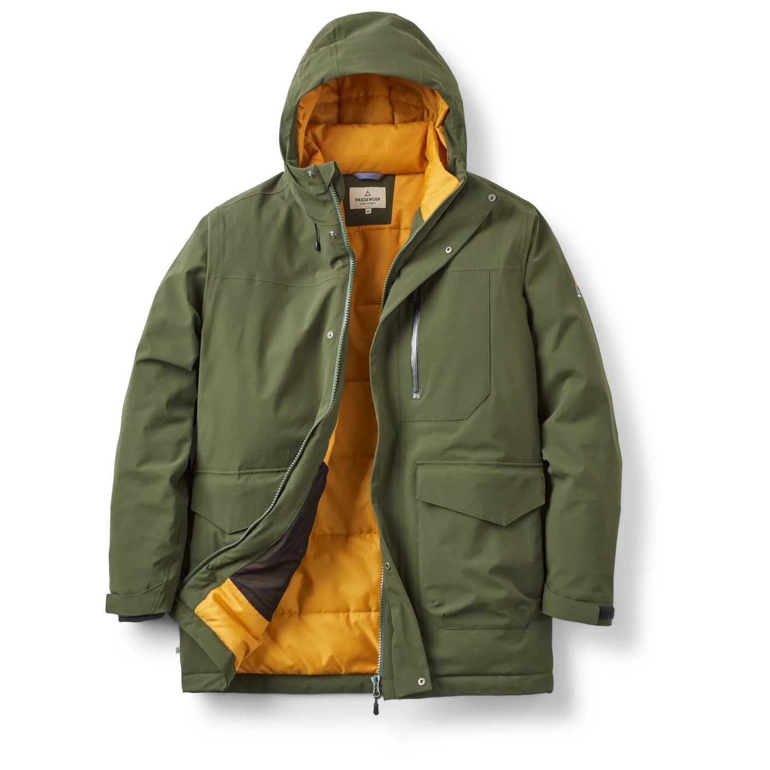 Яке парка Passenger Rainier Waterproof Parka - Fir Tree