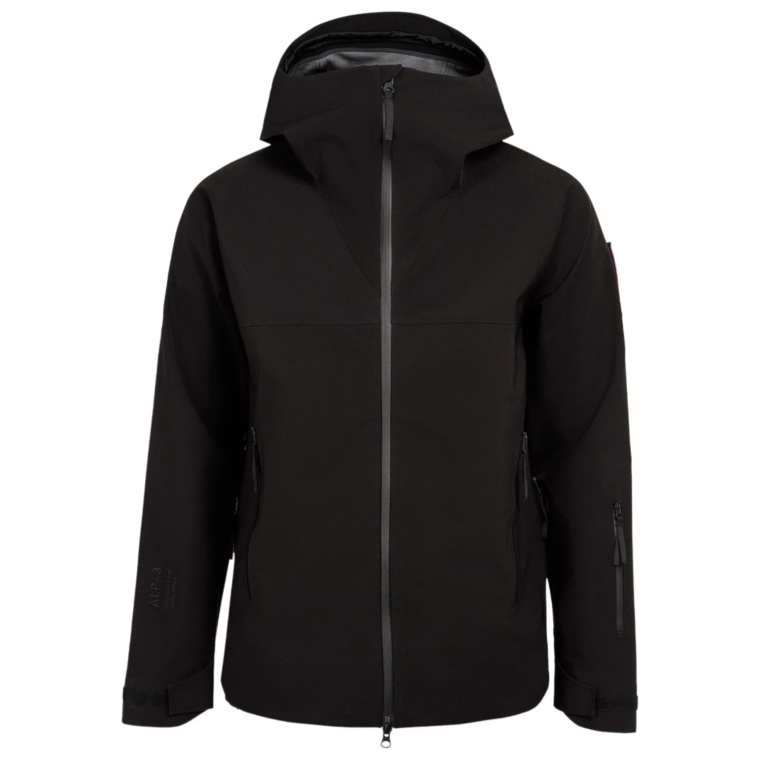 Ски яке The Mountain Studio 3L Rugged Ripstop Shell Jacket Ski jacket - Black Onyx
