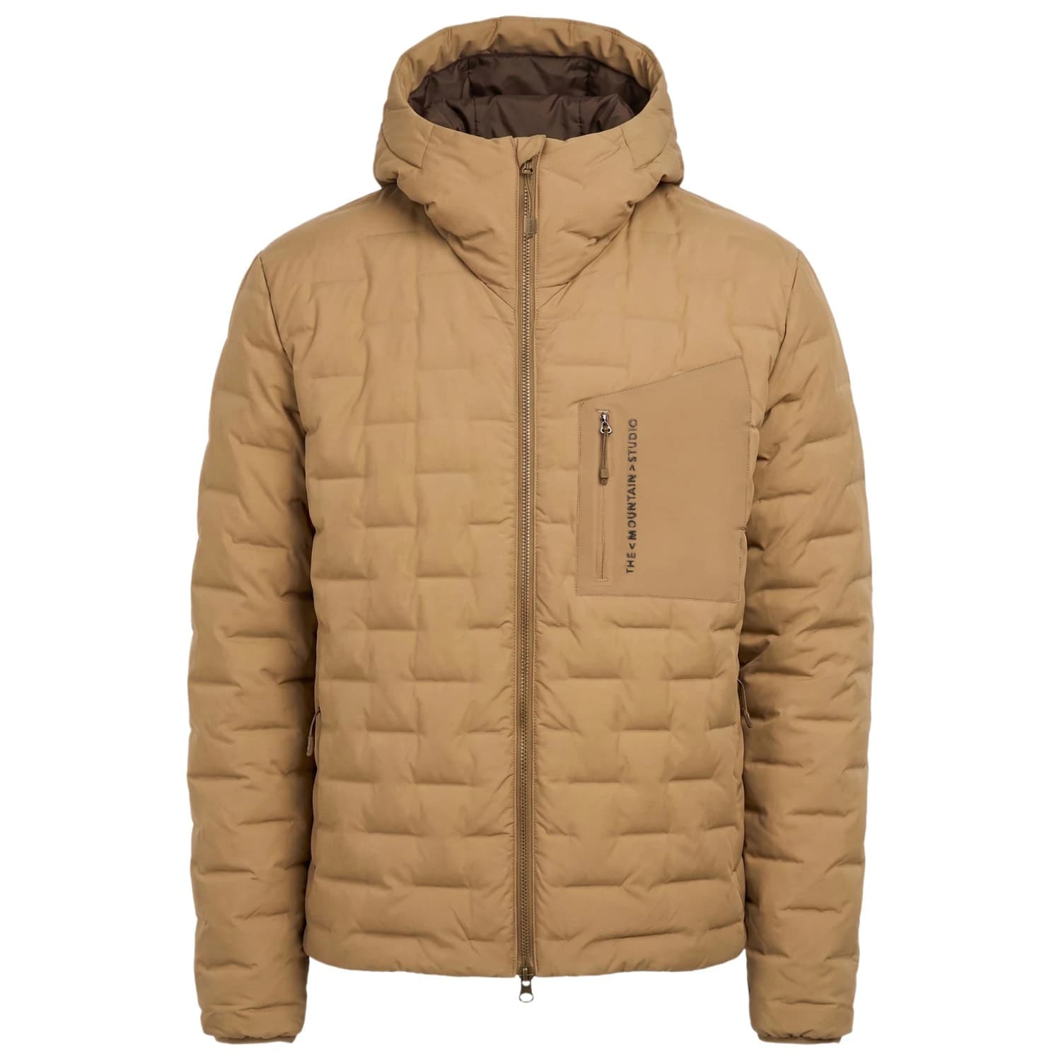 Пухено яке The Mountain Studio Reversible Light Down Jacket - Otter / Delicioso Brown
