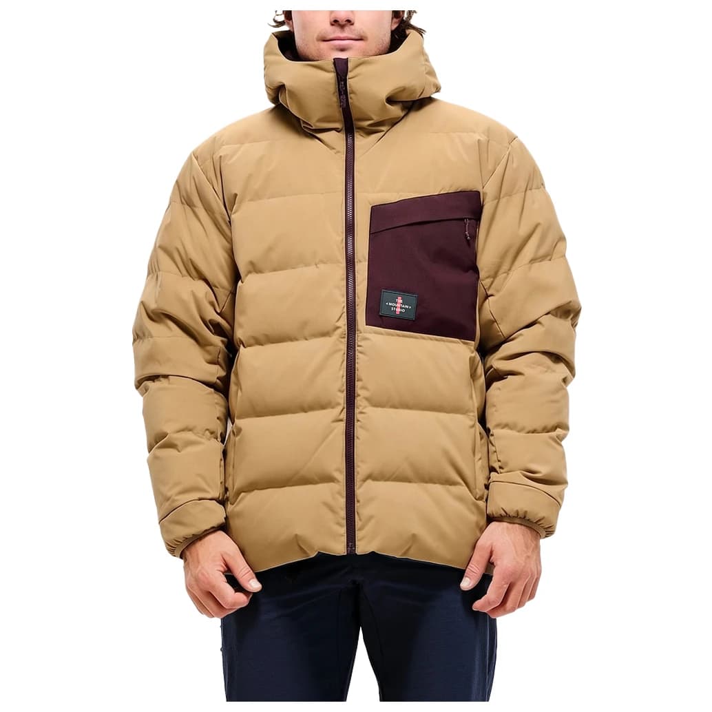 Ски яке The Mountain Studio Windstopper Gore-Tex Labs Reversible Down Jacket Ski jacket - Fudge / Otter