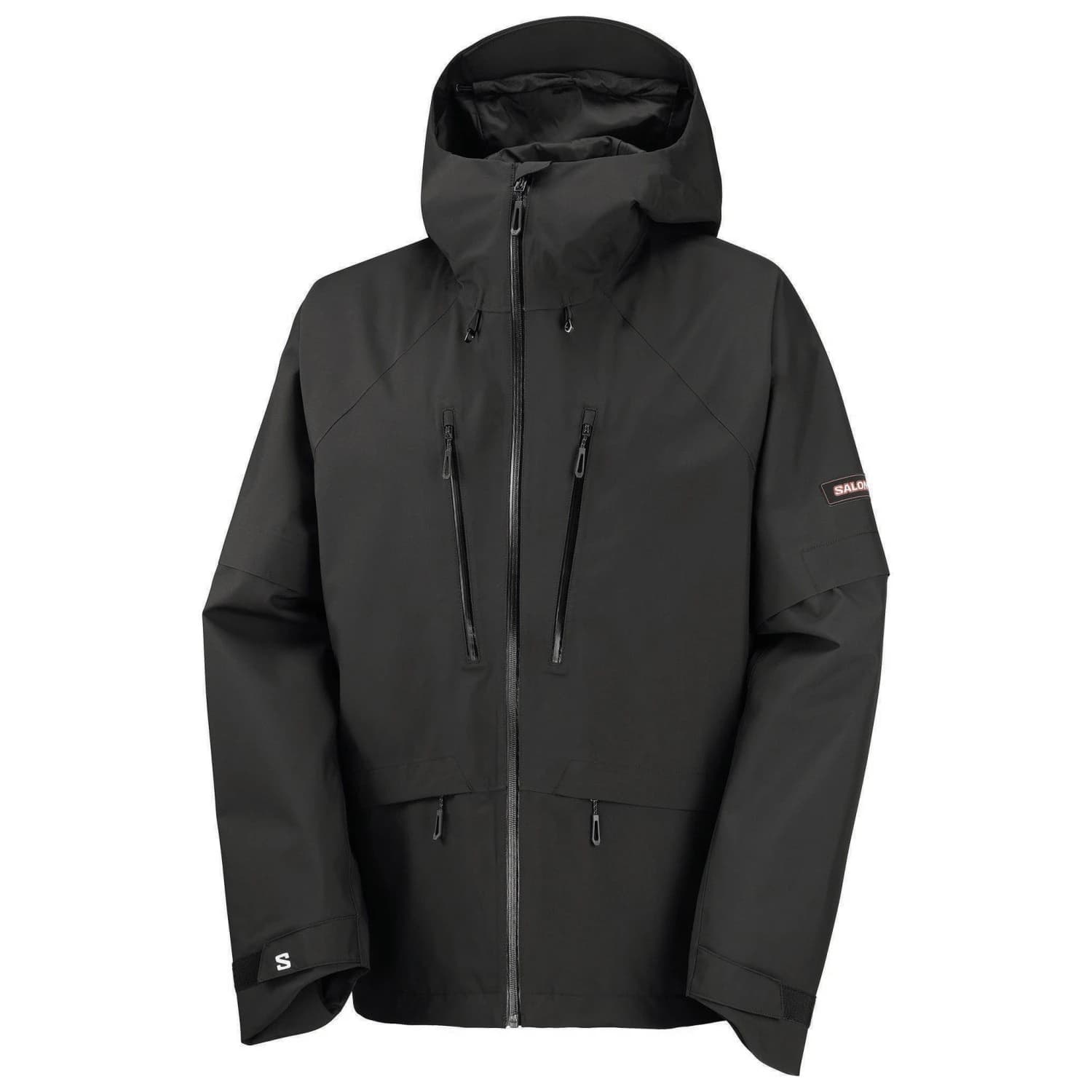 Ски яке Salomon Venom Full Zip Jacket Ski jacket - Deep Black