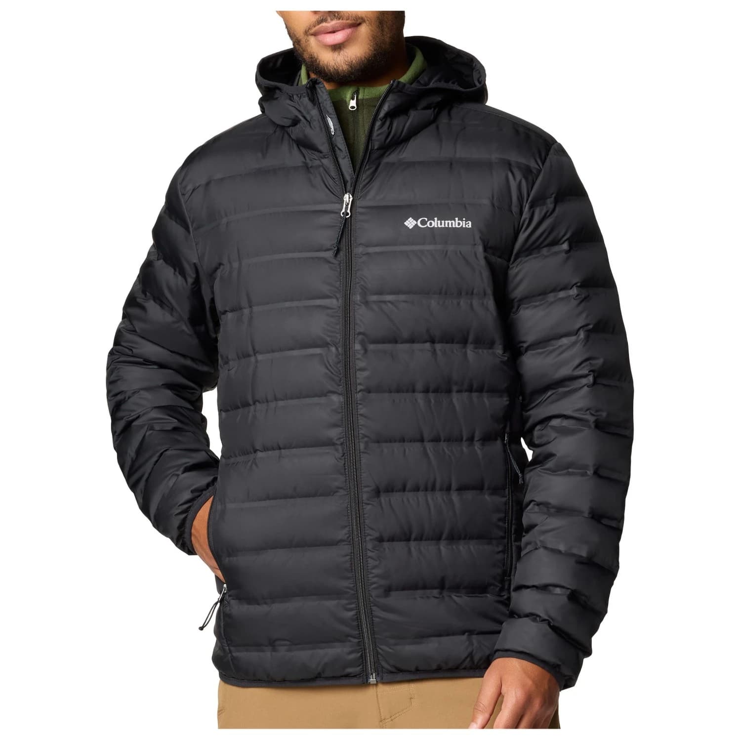 Пухено яке Columbia Lake 22 II Down Hooded Jacket Down jacket - Black