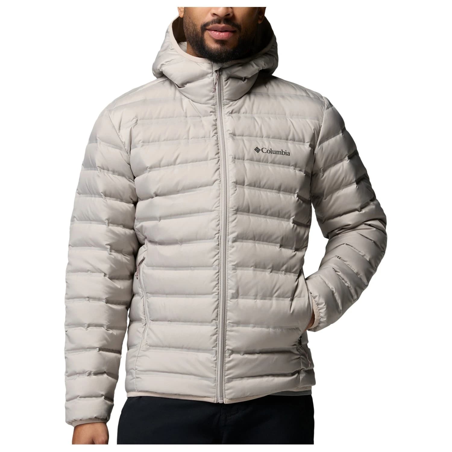 Пухено яке Columbia Lake 22 II Down Hooded Jacket Down jacket - Flint Grey