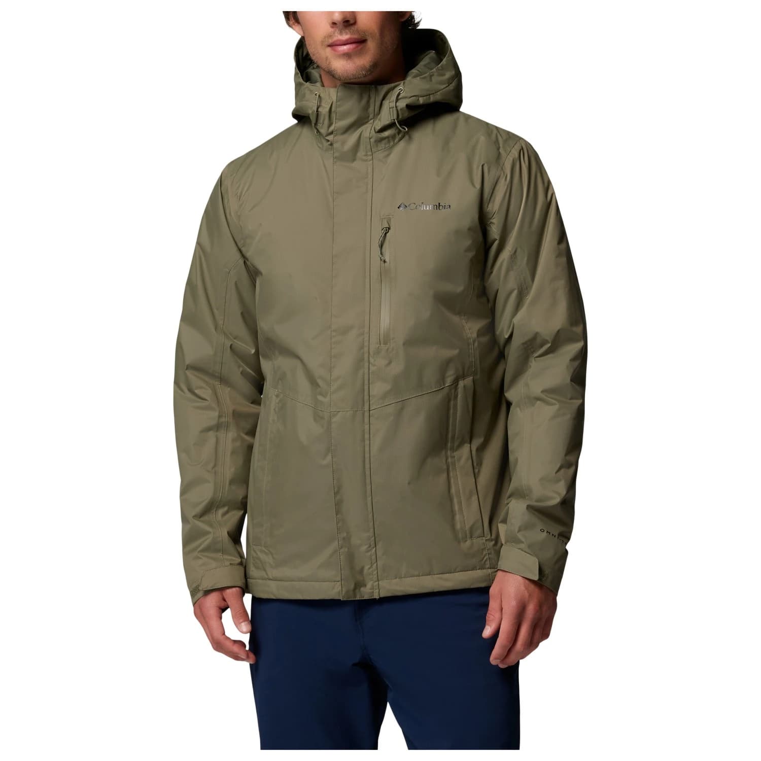 Зимно яке Columbia Pouring Adventure Insulated Jacket Winter jacket - Stone Green