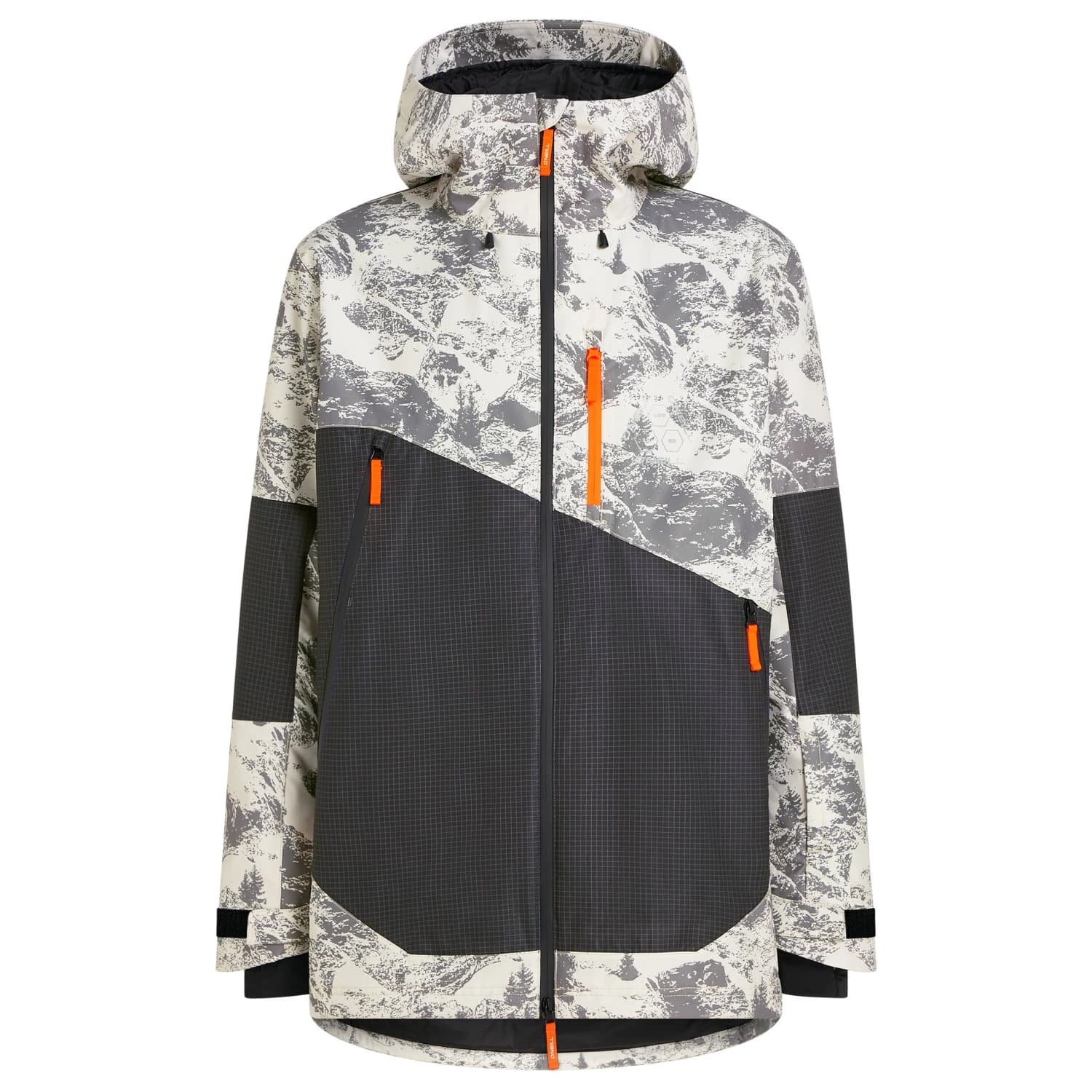 Ски яке O'Neill FWC'Peak Fire Snow Jacket Ski jacket - Grey Mountain Landscape