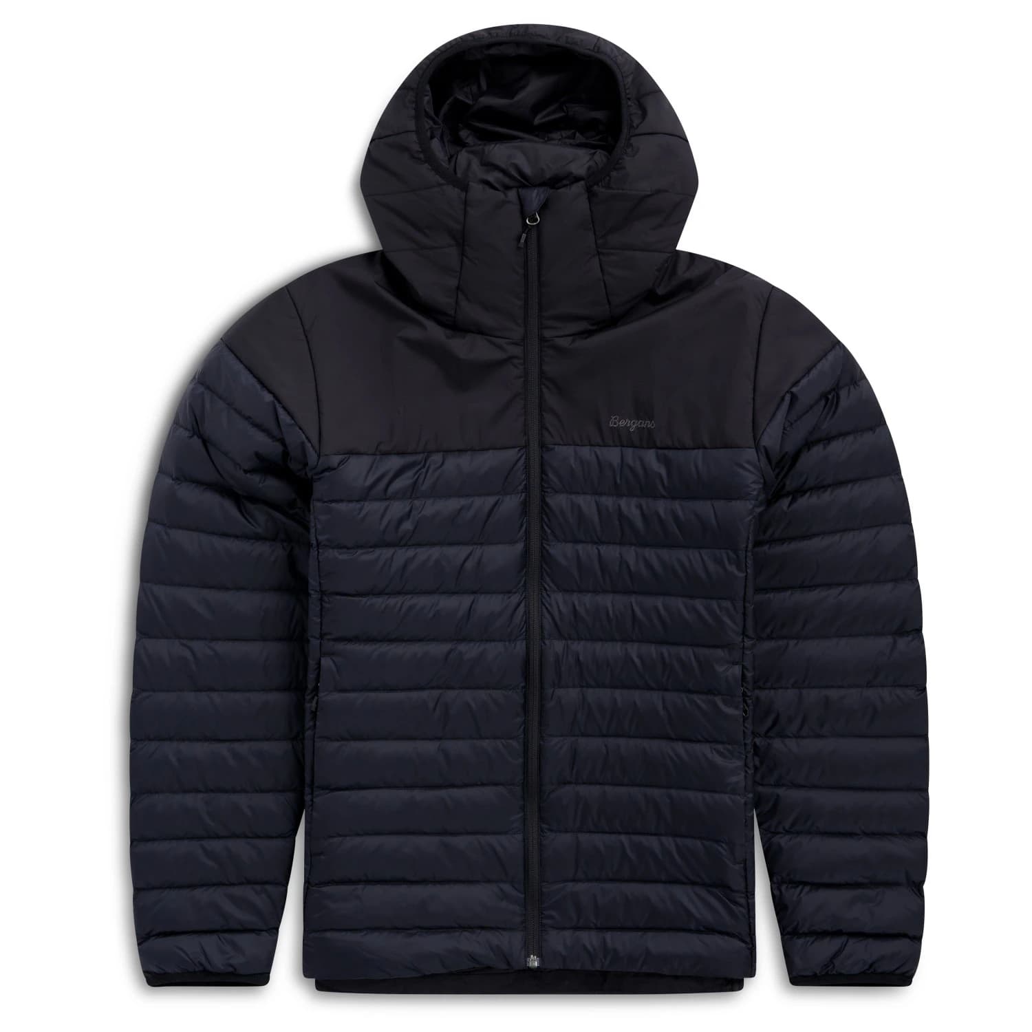 Мъжко пухено яке Bergans Lom Light Down Hood Jacket Down jacket - Black