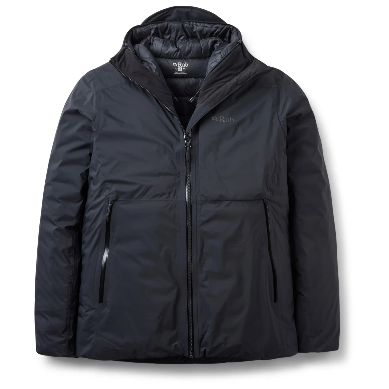 Пухено яке Rab Microlight Shield Jacket Down jacket - Black