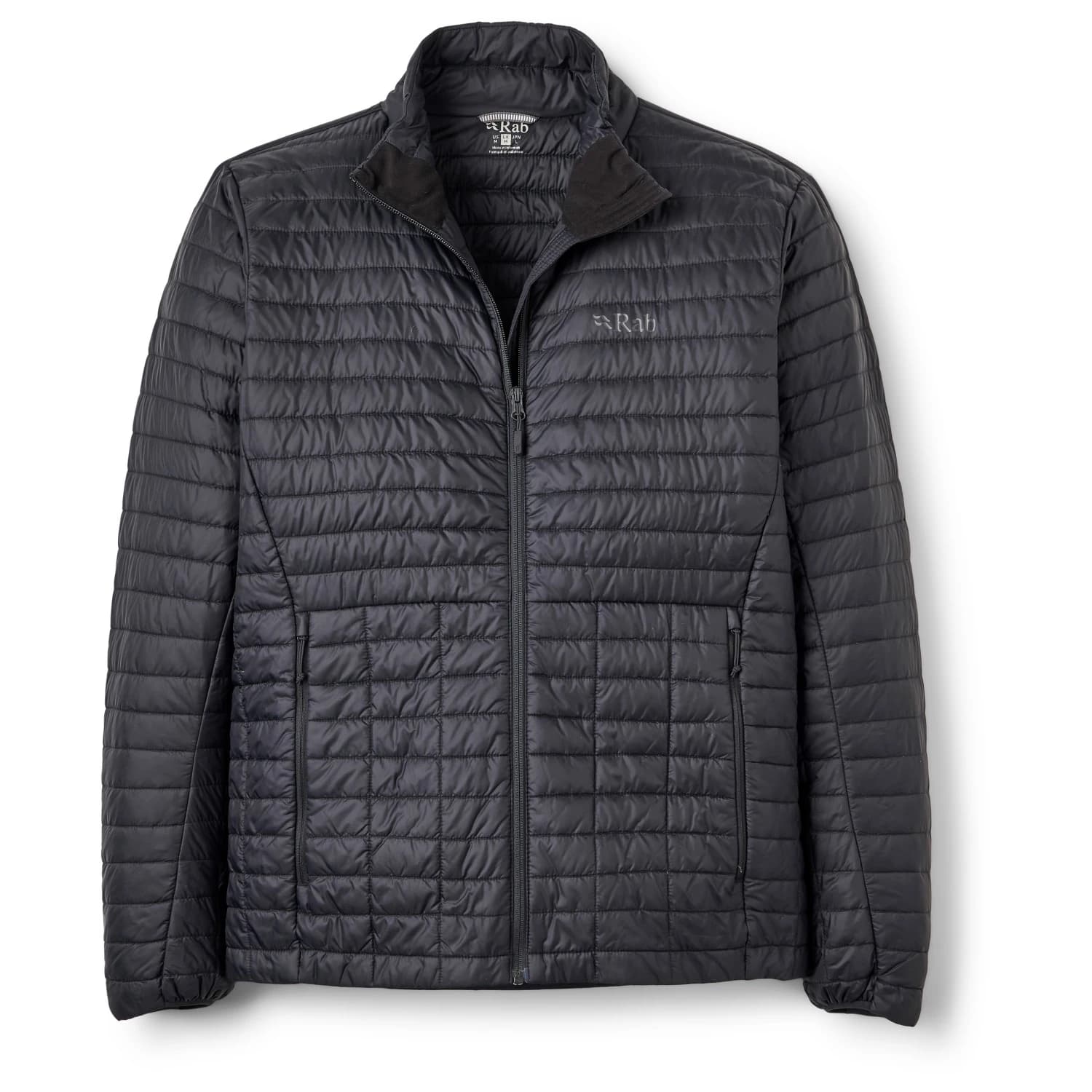 Мъжко пухено яке Rab Microlighter Jacket Down jacket - Black