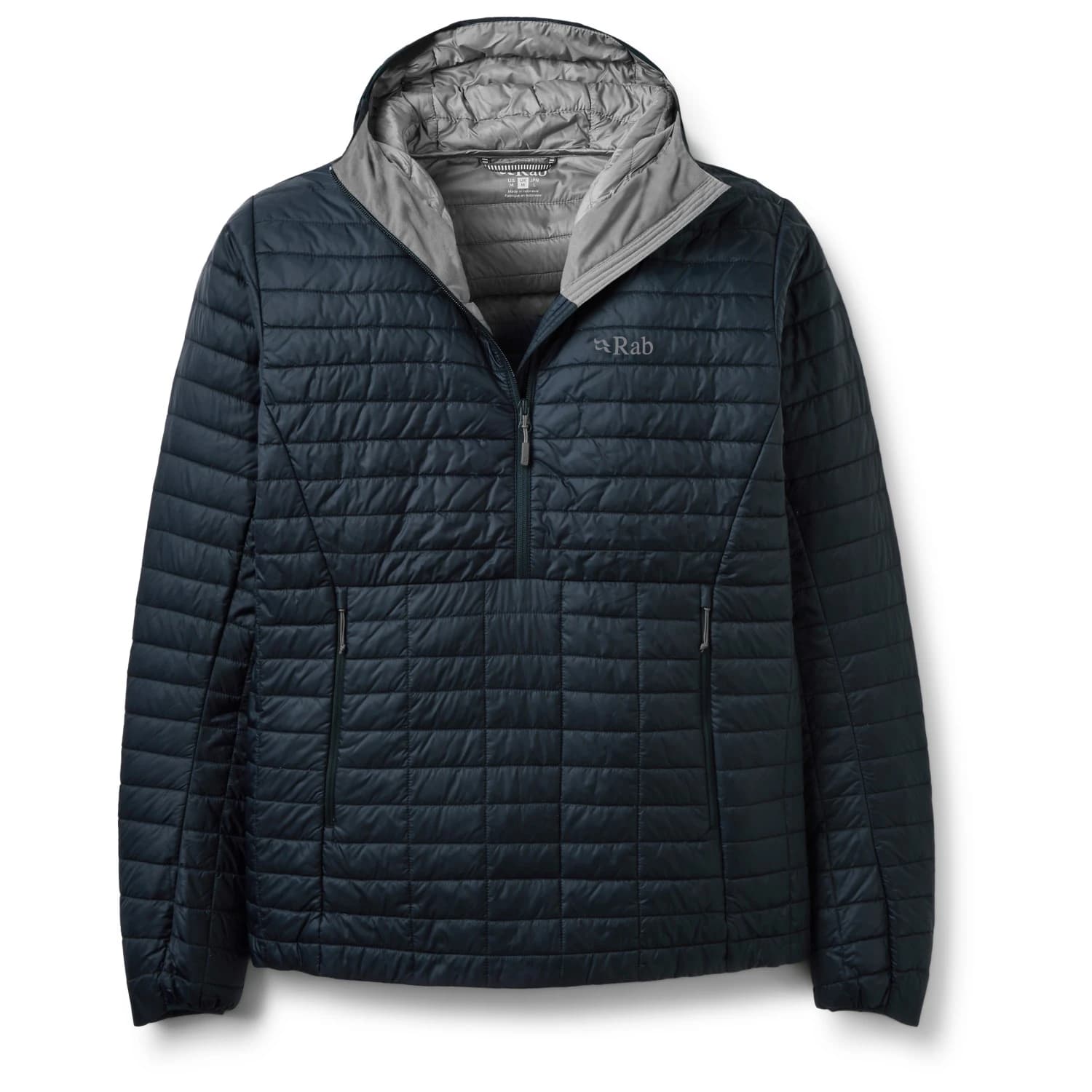 Мъжко пухено яке Rab Microlighter Pullover Hoody Down jacket - Galaxy Blue