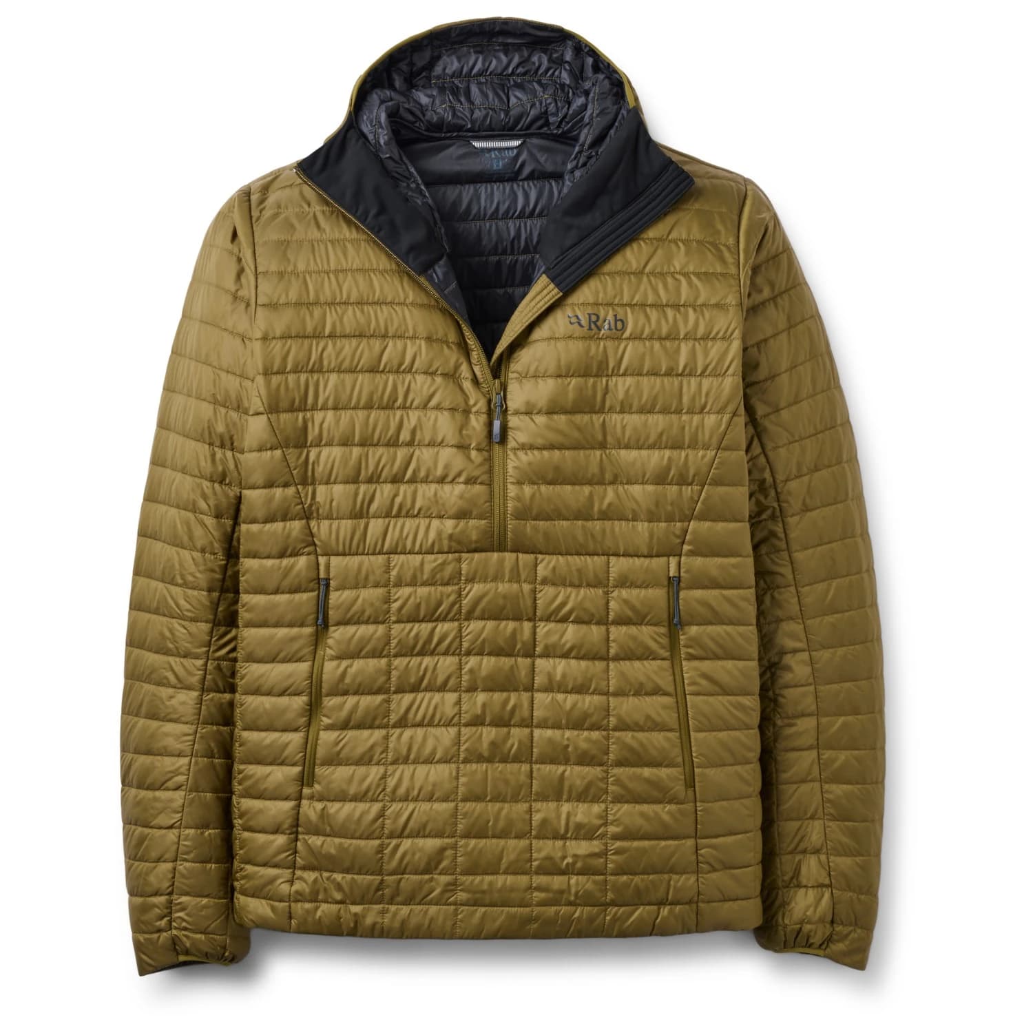 Пухено яке Rab Microlighter Pullover Hoody Down jacket - Oak