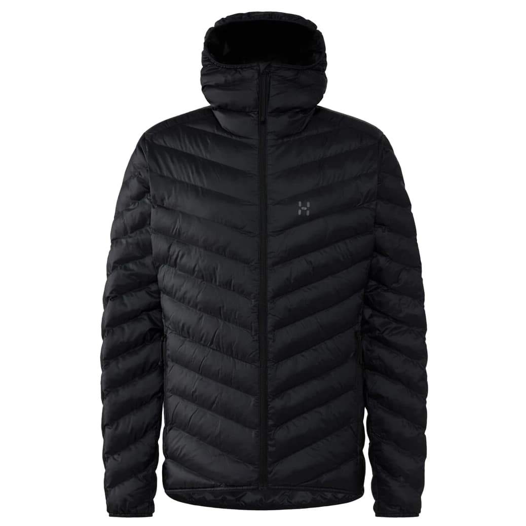 Мъжко синтетично яке Haglöfs Särna Mimic II Hood Synthetic jacket - True Black
