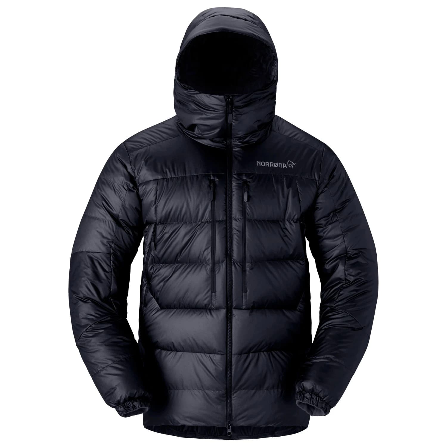 Мъжко пухено яке Norrøna Trollveggen Down800 Hood Down jacket - Caviar Black
