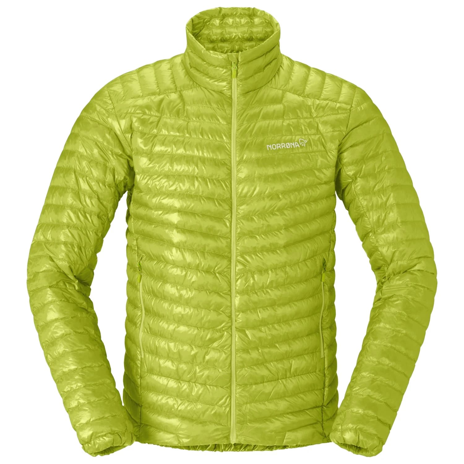 Мъжко пухено яке Norrøna Trollveggen Down800 Super Light Jacket Down jacket - Dark Citron