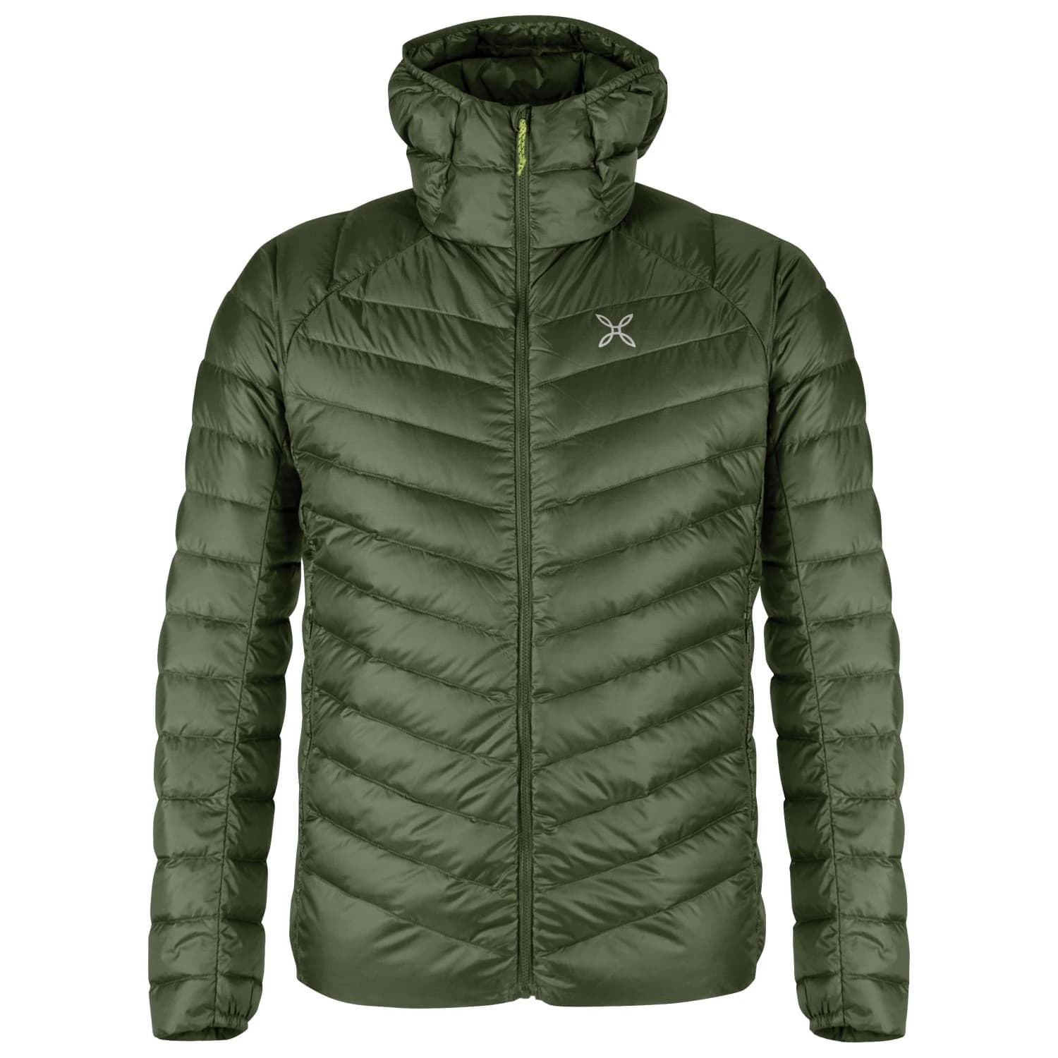 Пухено яке Montura Breeze Hooded Duvet Jacket Down jacket - Verde Salvia / Sunny Lime