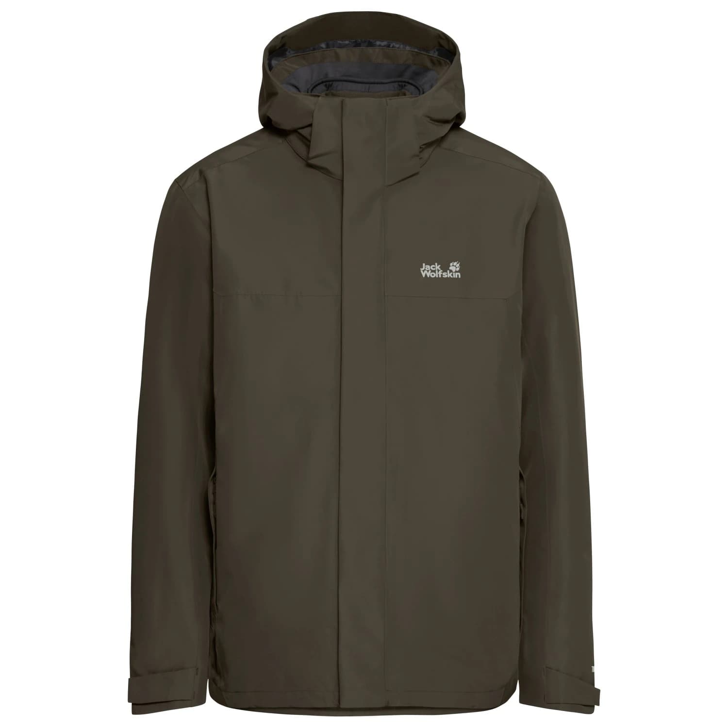 3-в-1 яке Jack Wolfskin Stonelite 3in1 Jacket 3-in-1 jacket - Obsidian Moss
