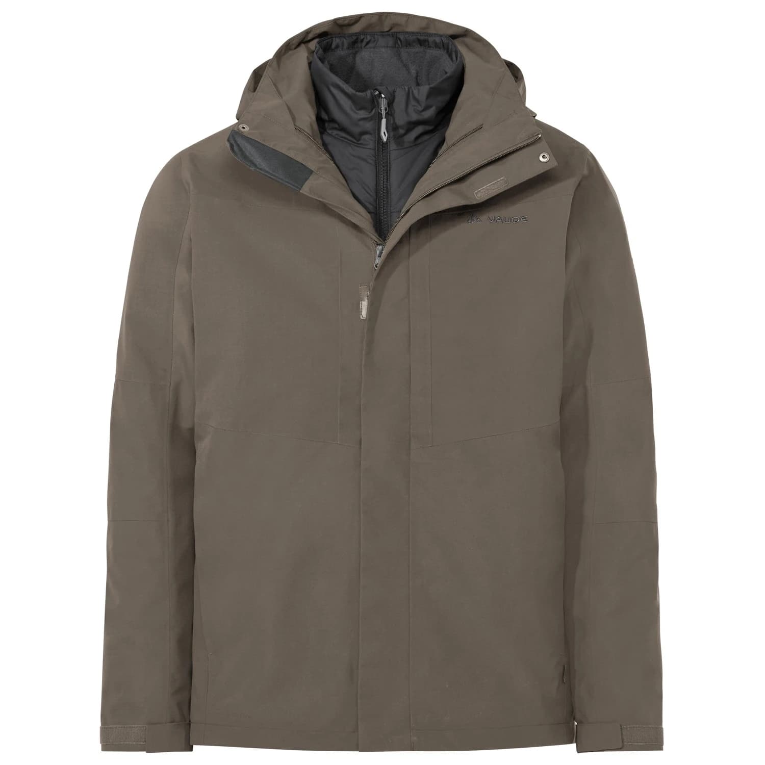 3-в-1 яке Vaude Caserina 3In1 Jacket III 3-in-1 jacket - Deer Brown