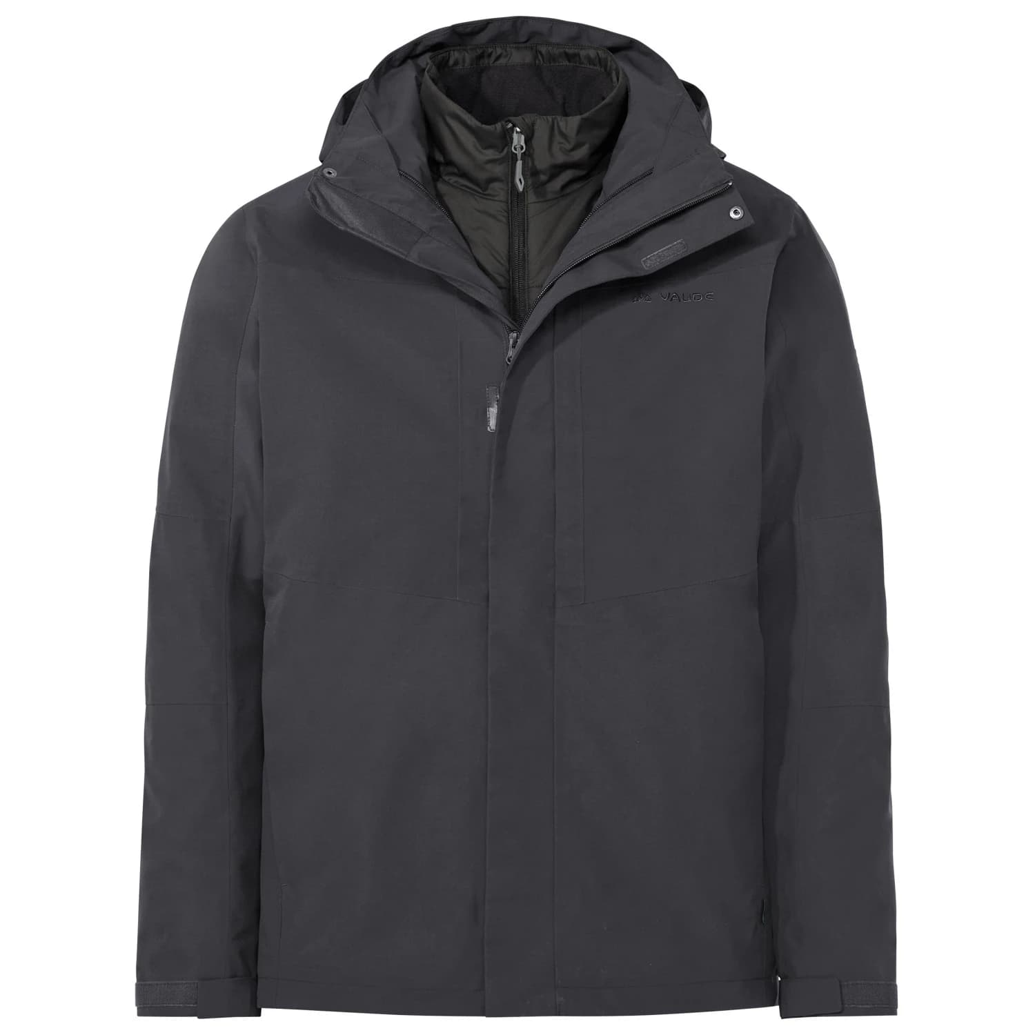 3-в-1 яке Vaude Caserina 3In1 Jacket III 3-in-1 jacket - Phantom Black