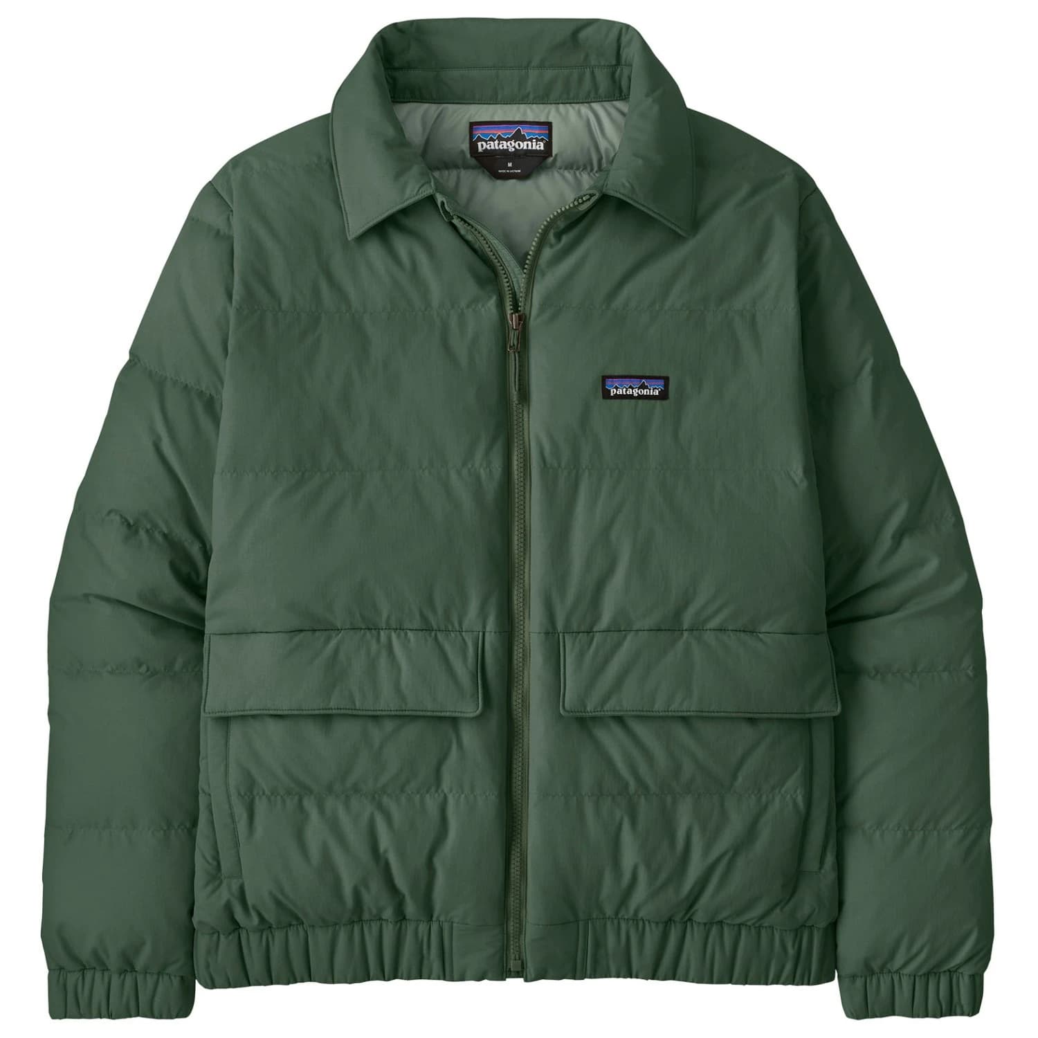 Мъжко пухено яке Patagonia Sisar Down Jacket - Canopy Green